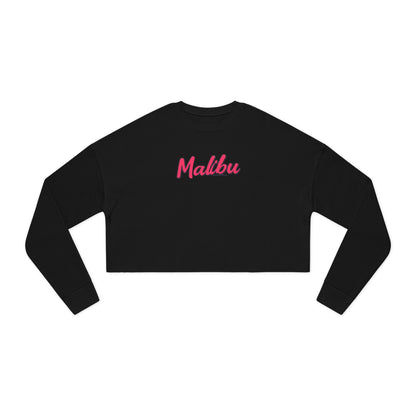 Retro Malibu Women's Cropped Sweatshirt