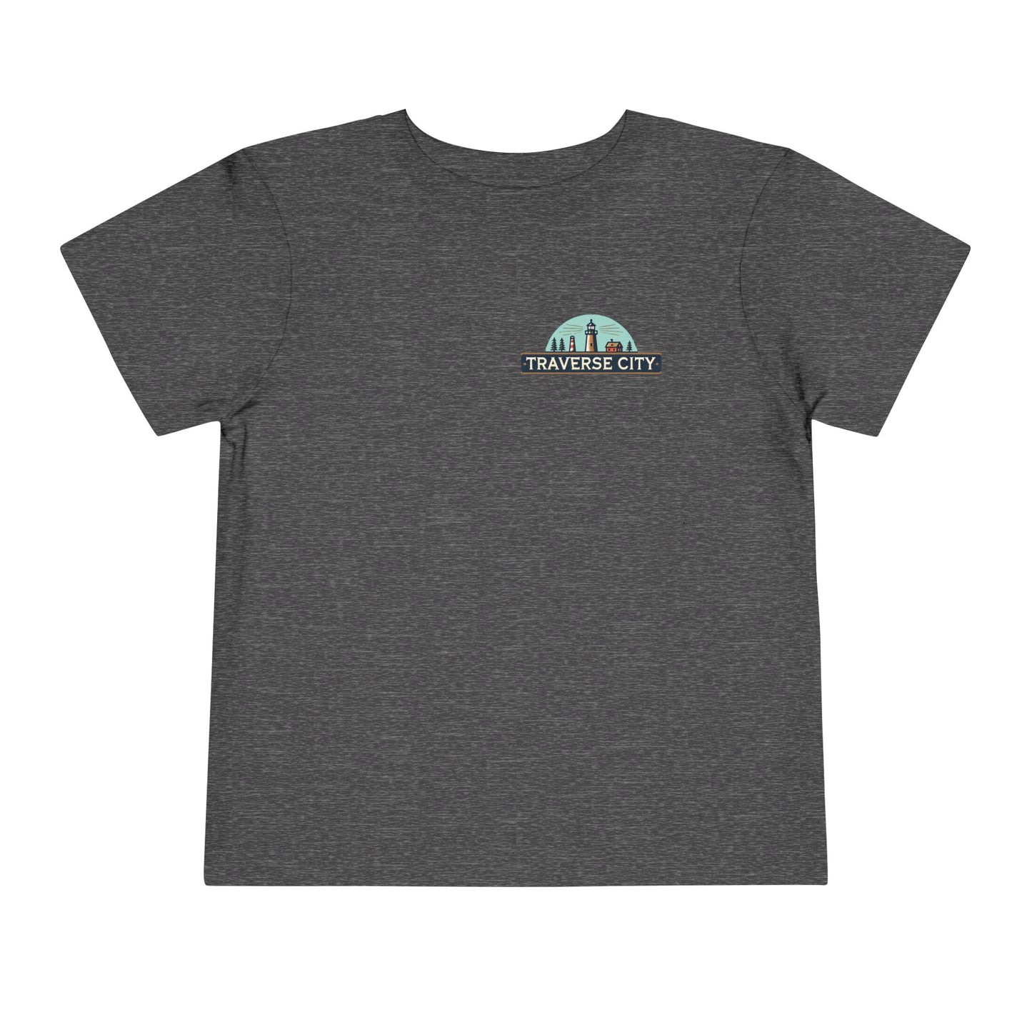 Vintage Traverse City Unisex Toddler Short Sleeve Tee