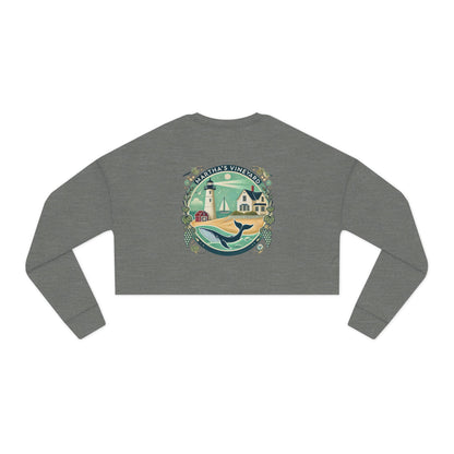 Vintage Martha's Vineyard Women's Cropped Sweatshirt
