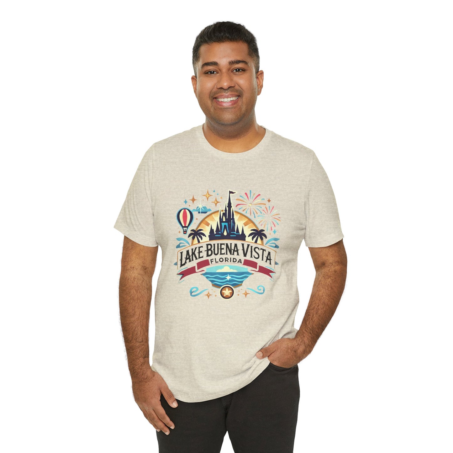 Adventurous Lake Buena Vista Unisex Jersey Short Sleeve Tee