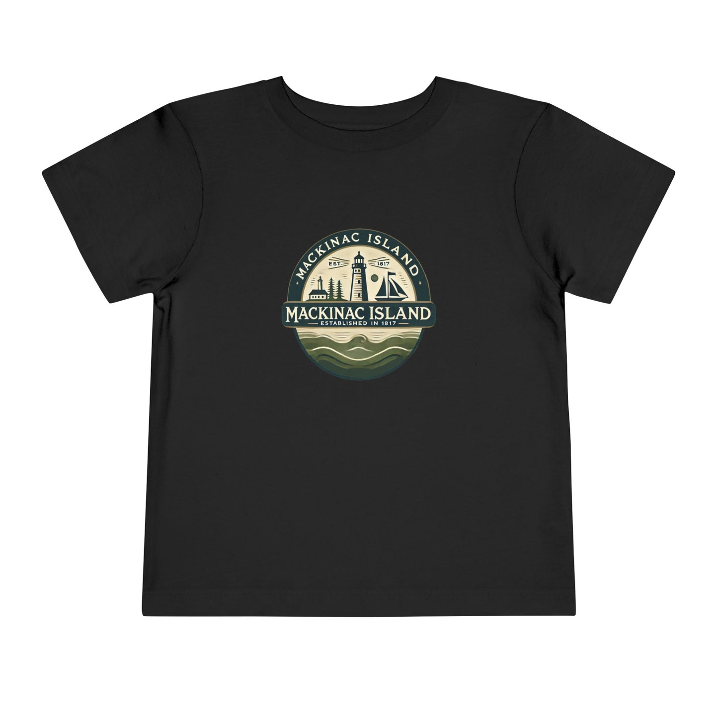 Vintage Mackinac Island Unisex Toddler Short Sleeve Tee