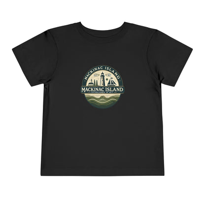 Vintage Mackinac Island Unisex Toddler Short Sleeve Tee