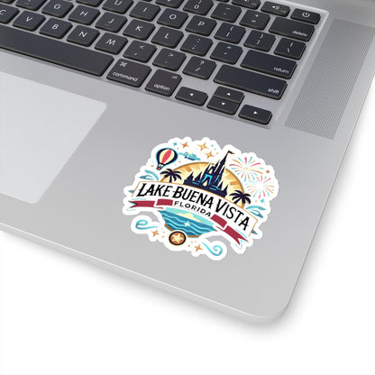 Adventurous Lake Buena Vista Kiss-Cut Sticker