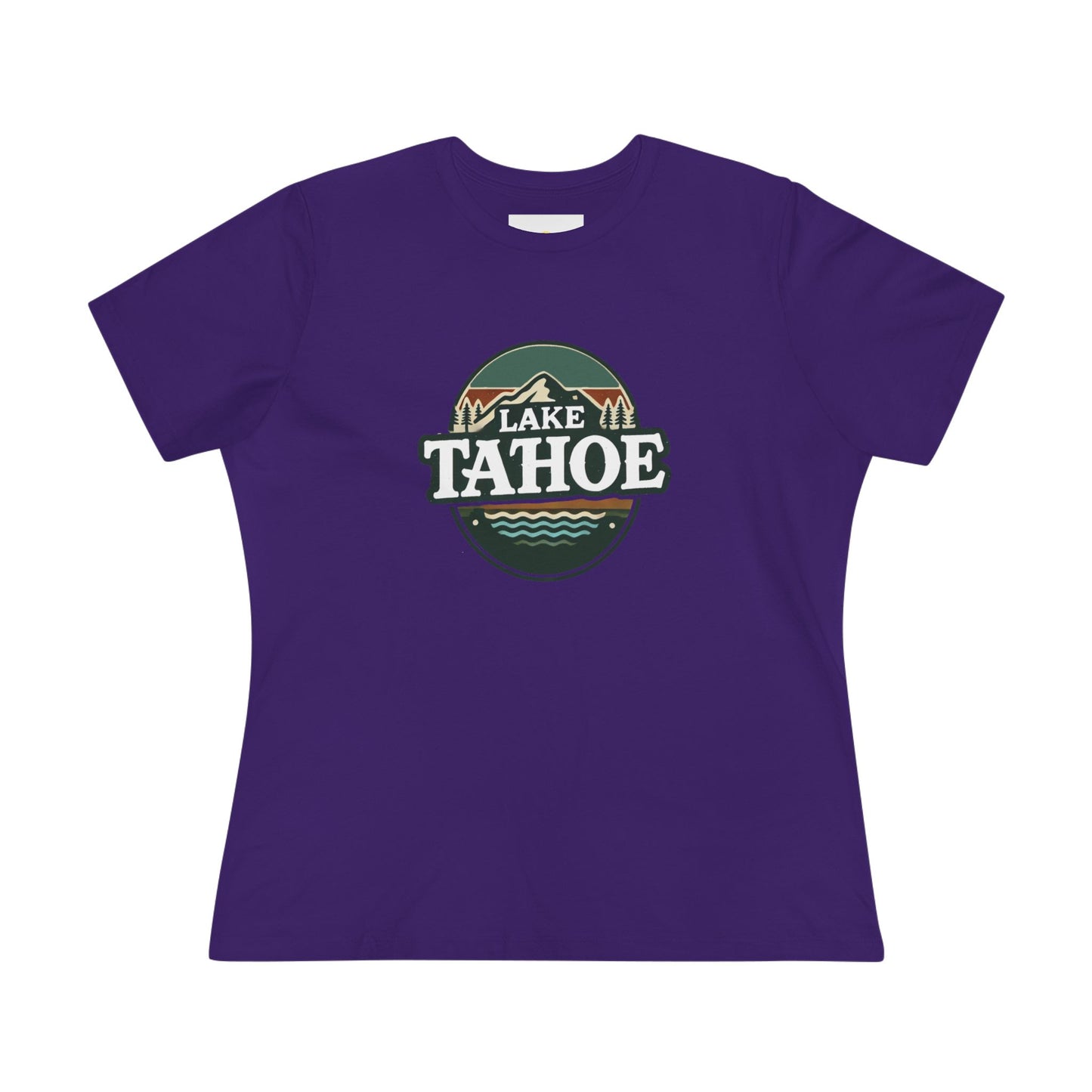 Vintage Lake Tahoe Women's Cotton Tee