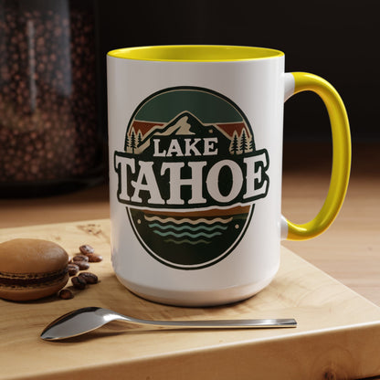 Vintage Lake Tahoe Accent Coffee Mug