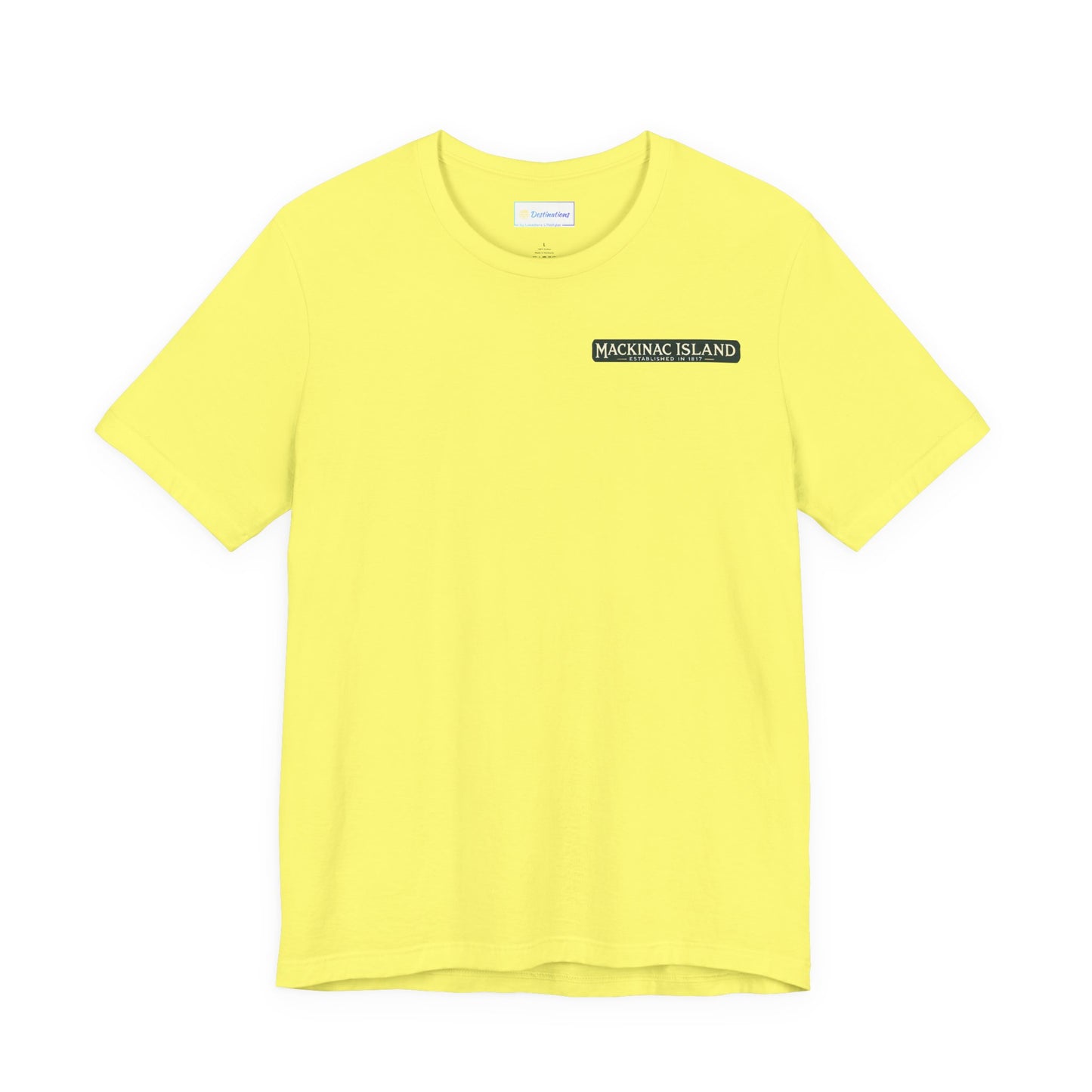 Vintage Mackinac Island Unisex Jersey Short Sleeve Tee