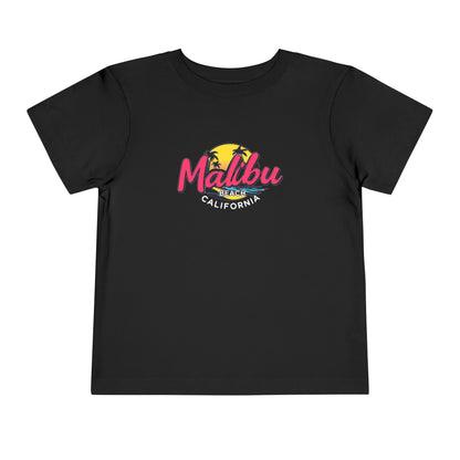 Retro Malibu Unisex Toddler Short Sleeve Tee