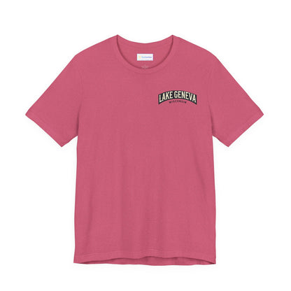 Vintage Lake Geneva Unisex Jersey Short Sleeve Tee