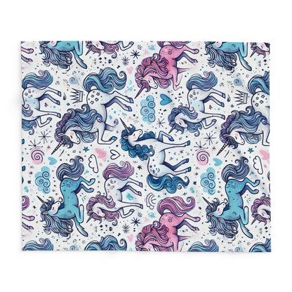 Unicorns Arctic Fleece Blanket