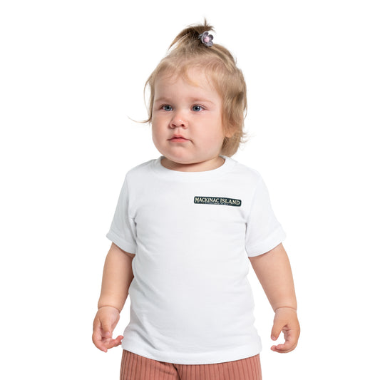 Vintage Mackinac Island Unisex Baby Short Sleeve T-Shirt