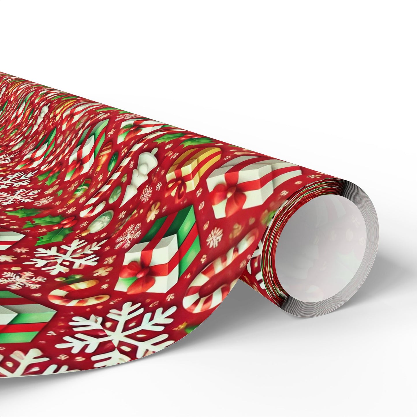Candy Canes Christmas Wrapping Paper