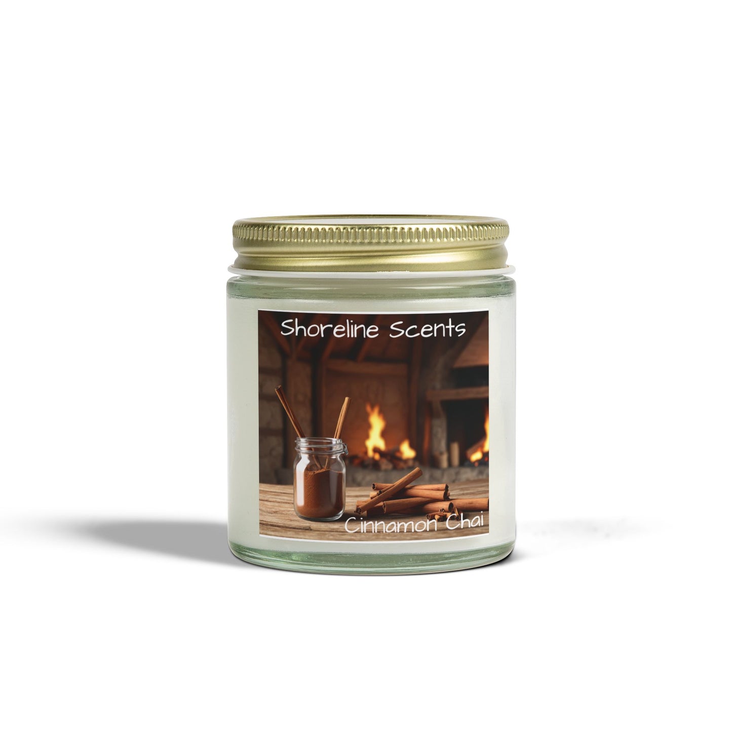 Cinnamon Chai Scented Candle (Apricot Wax)