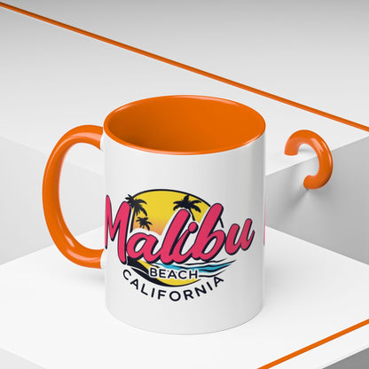 Retro Malibu Accent Coffee Mug