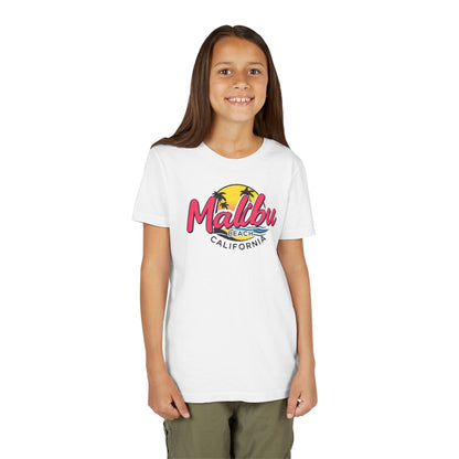 Retro Malibu Unisex Youth Short Sleeve Tee