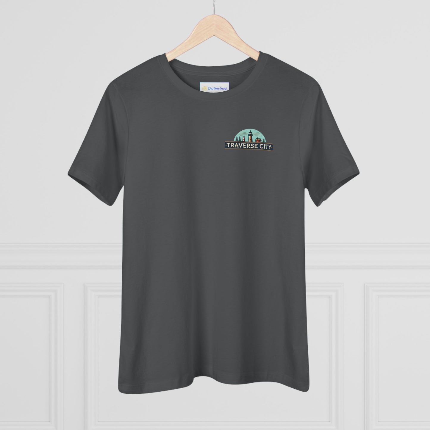Vintage Traverse City Women's Cotton Tee