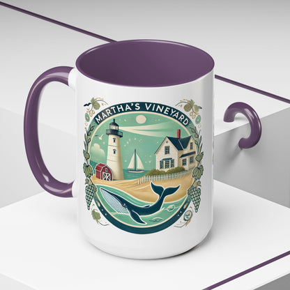 Vintage Martha's Vineyard Accent Coffee Mug