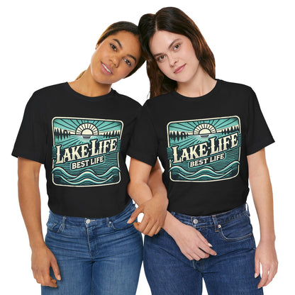 Lake Life Best Life Jersey Short Sleeve Tee