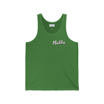 Retro Malibu Unisex Jersey Tank