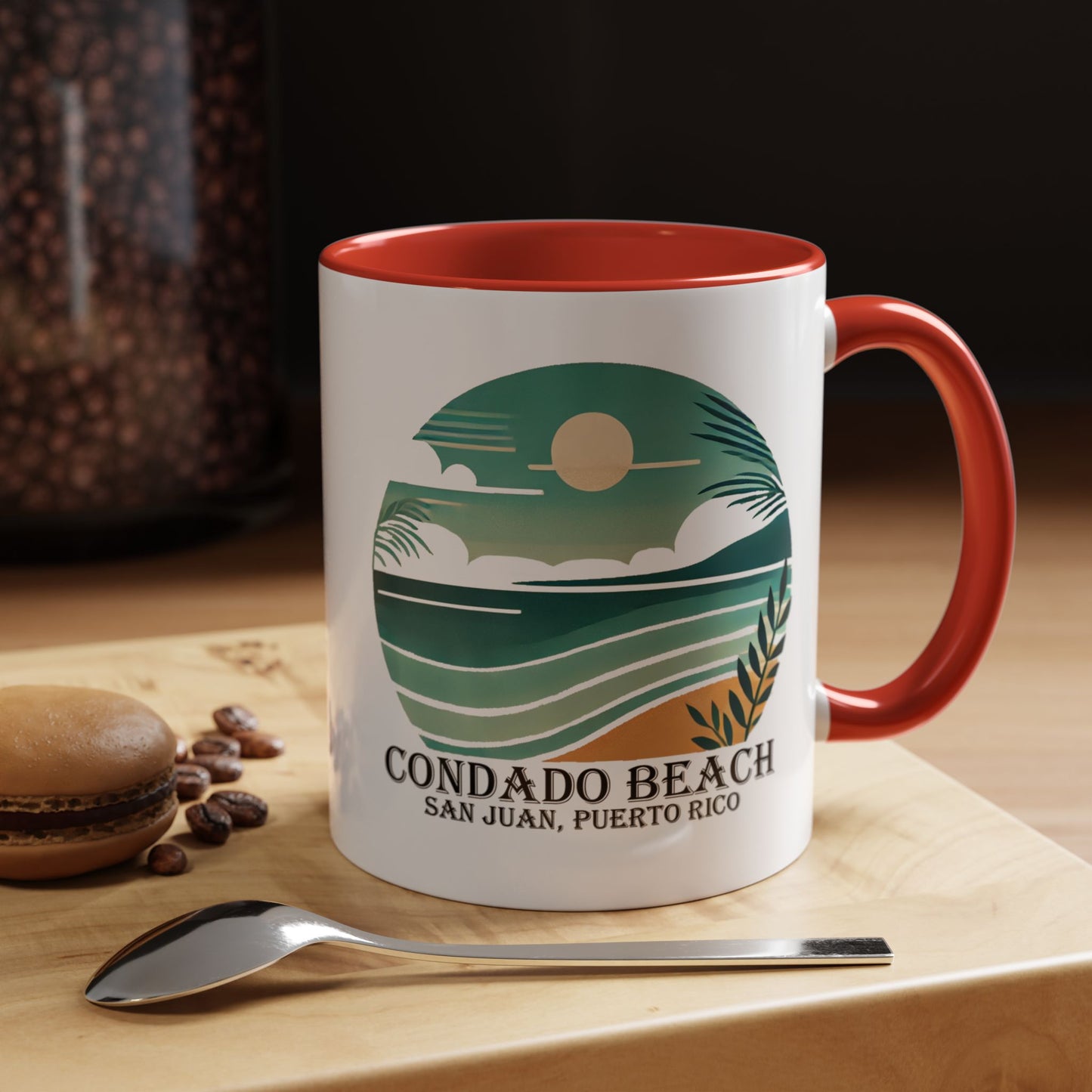 Coastal Vibes Condado Beach Accent Coffee Mug