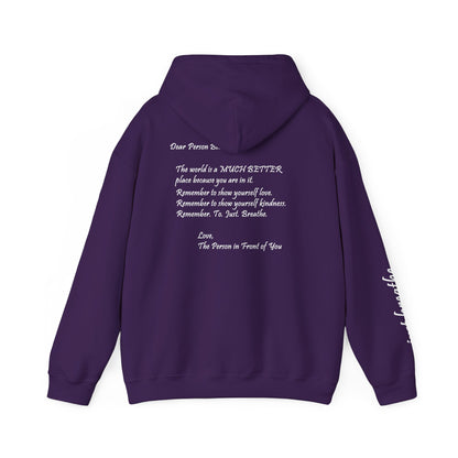 You Are Enough - Mental Health Awareness Cotton Hoodie