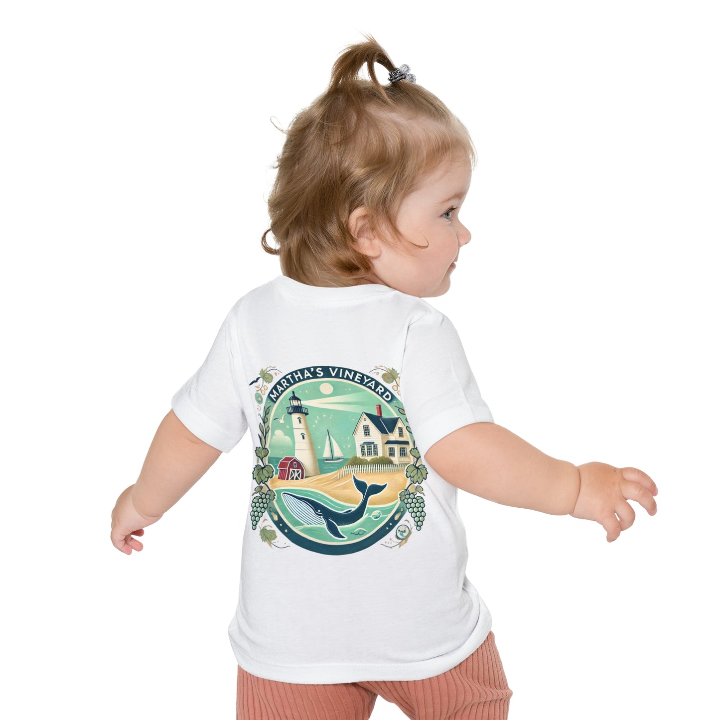 Vintage Martha's Vineyard Unisex Baby Short Sleeve T-Shirt