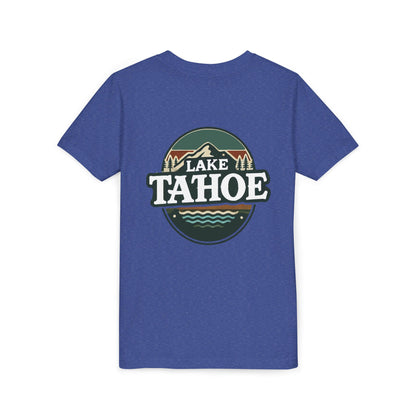 Vintage Lake Tahoe Unisex Youth Short Sleeve Tee