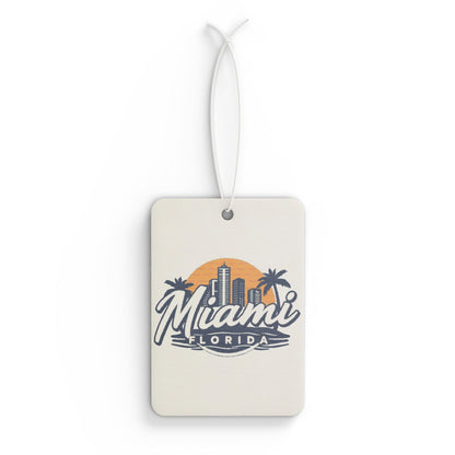 Retro Miami Car Air Freshener