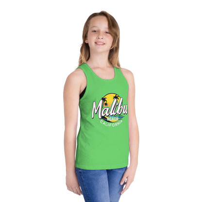 Retro Malibu Unisex Kids Jersey Tank Top