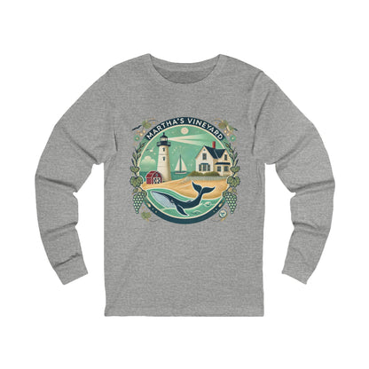 Vintage Martha's Vineyard Unisex Jersey Long Sleeve Tee