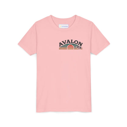 Retro Avalon Sunset Youth Short Sleeve Tee