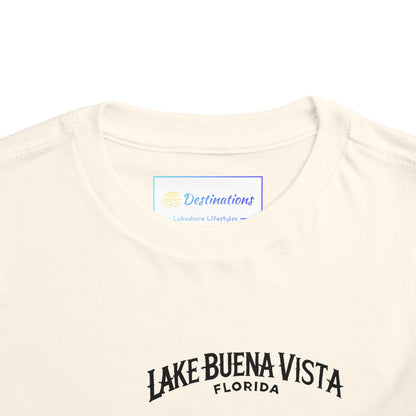 Adventurous Lake Buena Vista Unisex Toddler Short Sleeve Tee