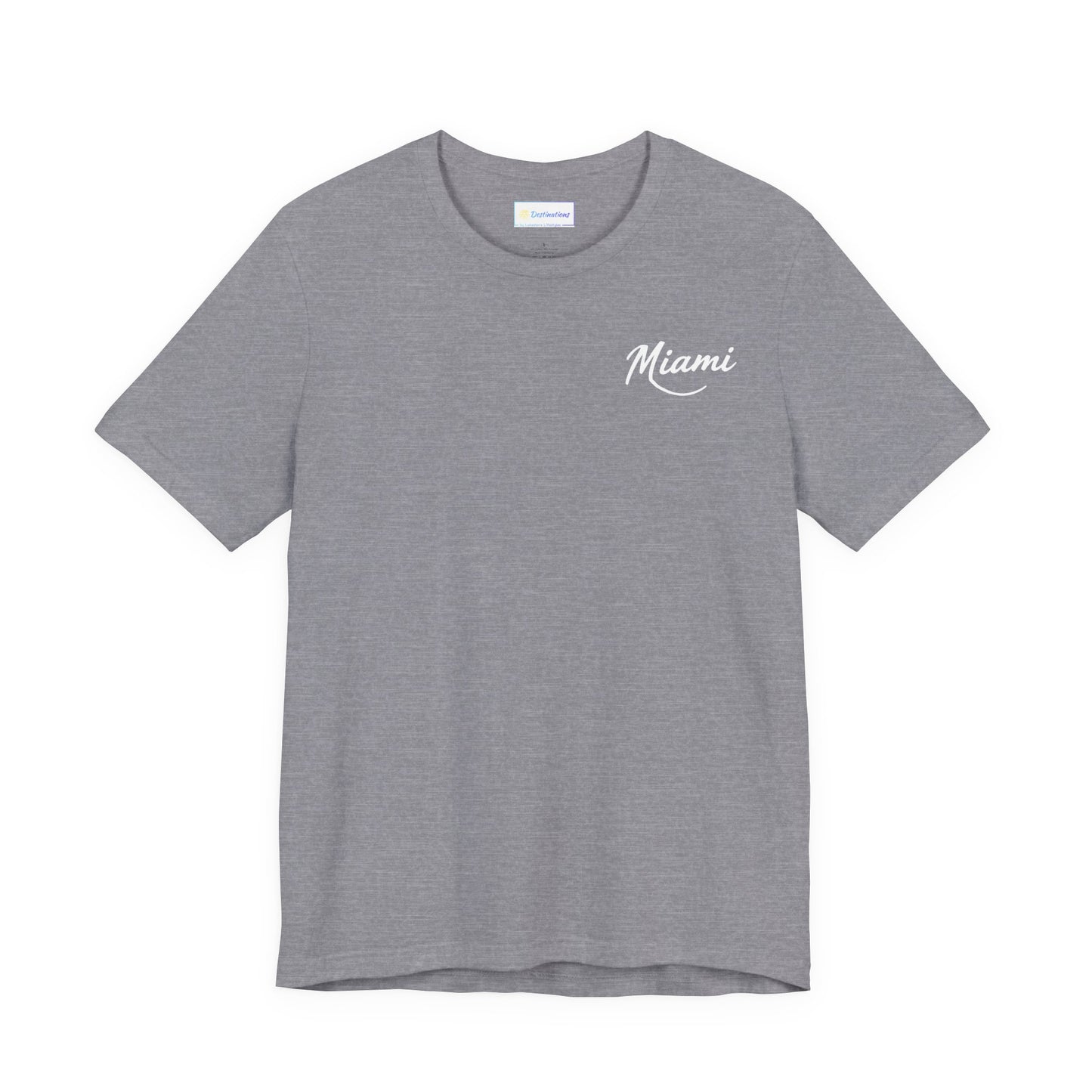 Retro Miami Unisex Jersey Short Sleeve Tee