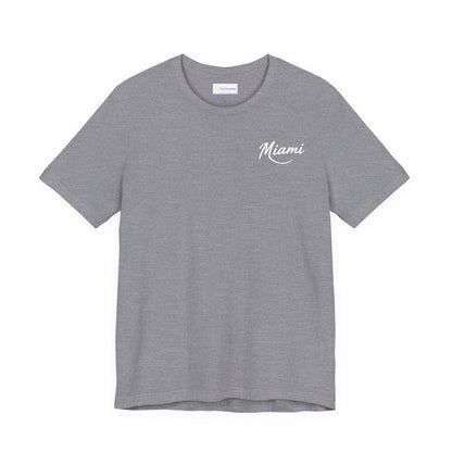 Retro Miami Unisex Jersey Short Sleeve Tee