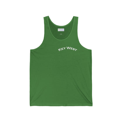 Vibrant Key West Unisex Jersey Tank