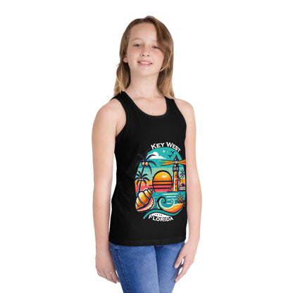 Vibrant Key West Kid's Jersey Tank Top