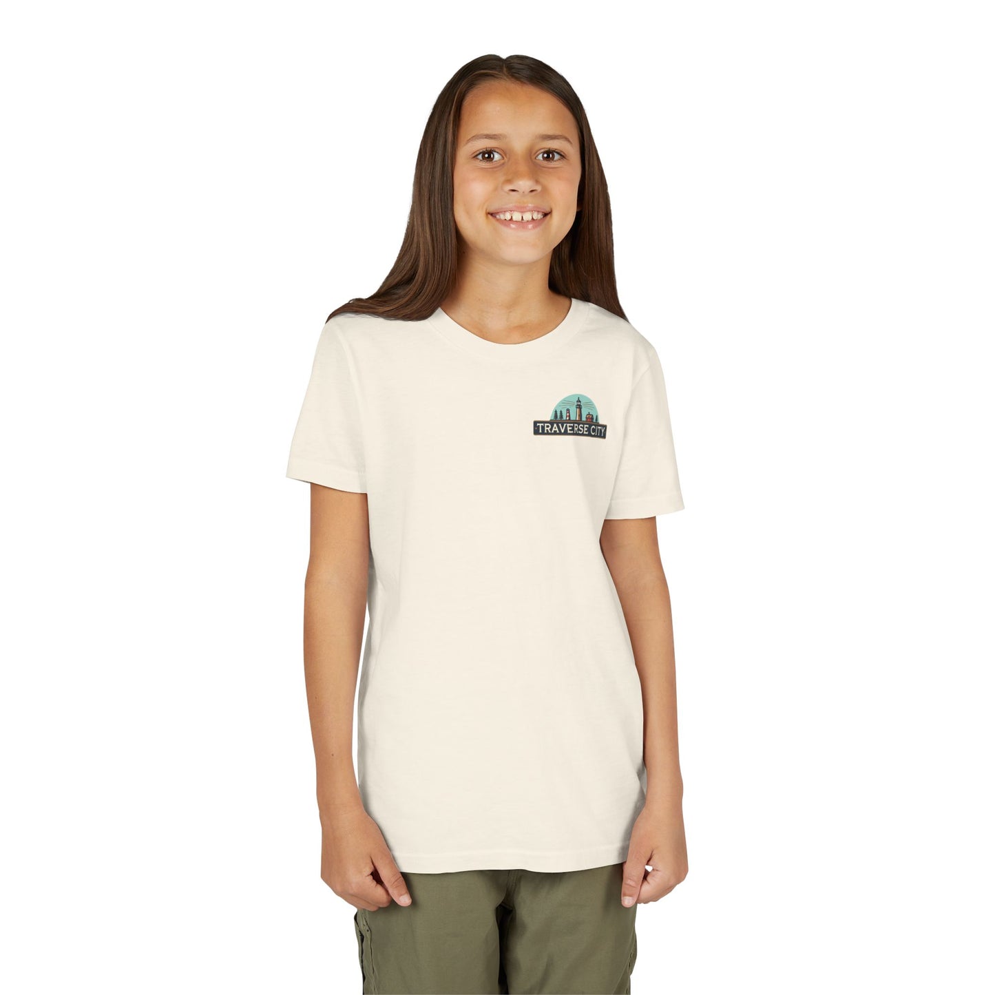 Vintage Traverse City Unisex Youth Short Sleeve Tee