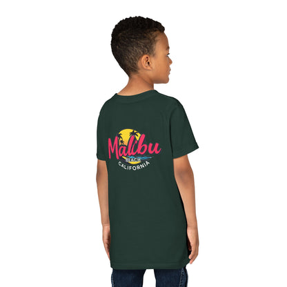 Retro Malibu Unisex Youth Short Sleeve Tee