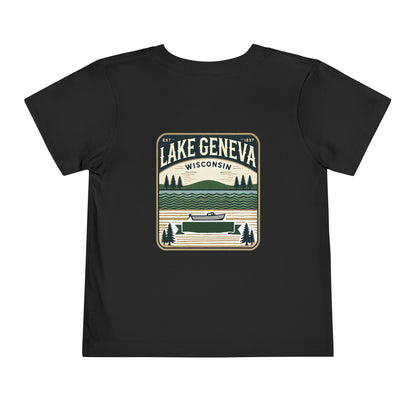 Vintage Lake Geneva Unisex Toddler Short Sleeve Tee