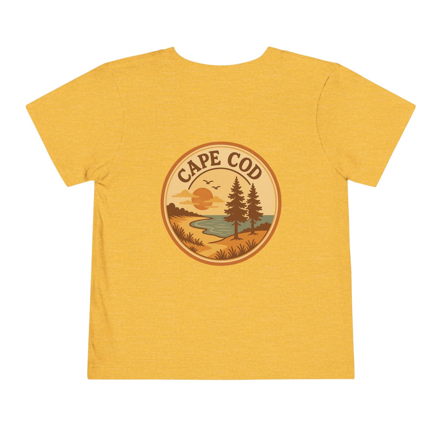 Rustic Cape Cod Unisex Toddler Short Sleeve Tee
