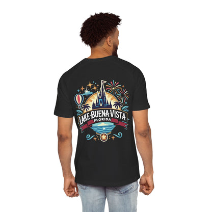 Adventurous Lake Buena Vista Men's Raglan T-Shirt