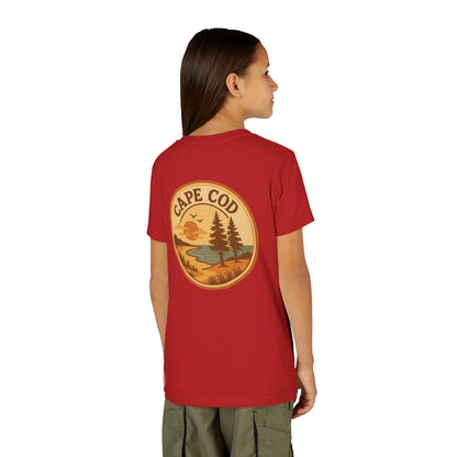 Rustic Cape Cod Unisex Youth Short Sleeve Tee