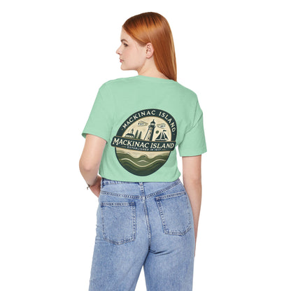 Vintage Mackinac Island Unisex Jersey Short Sleeve Tee