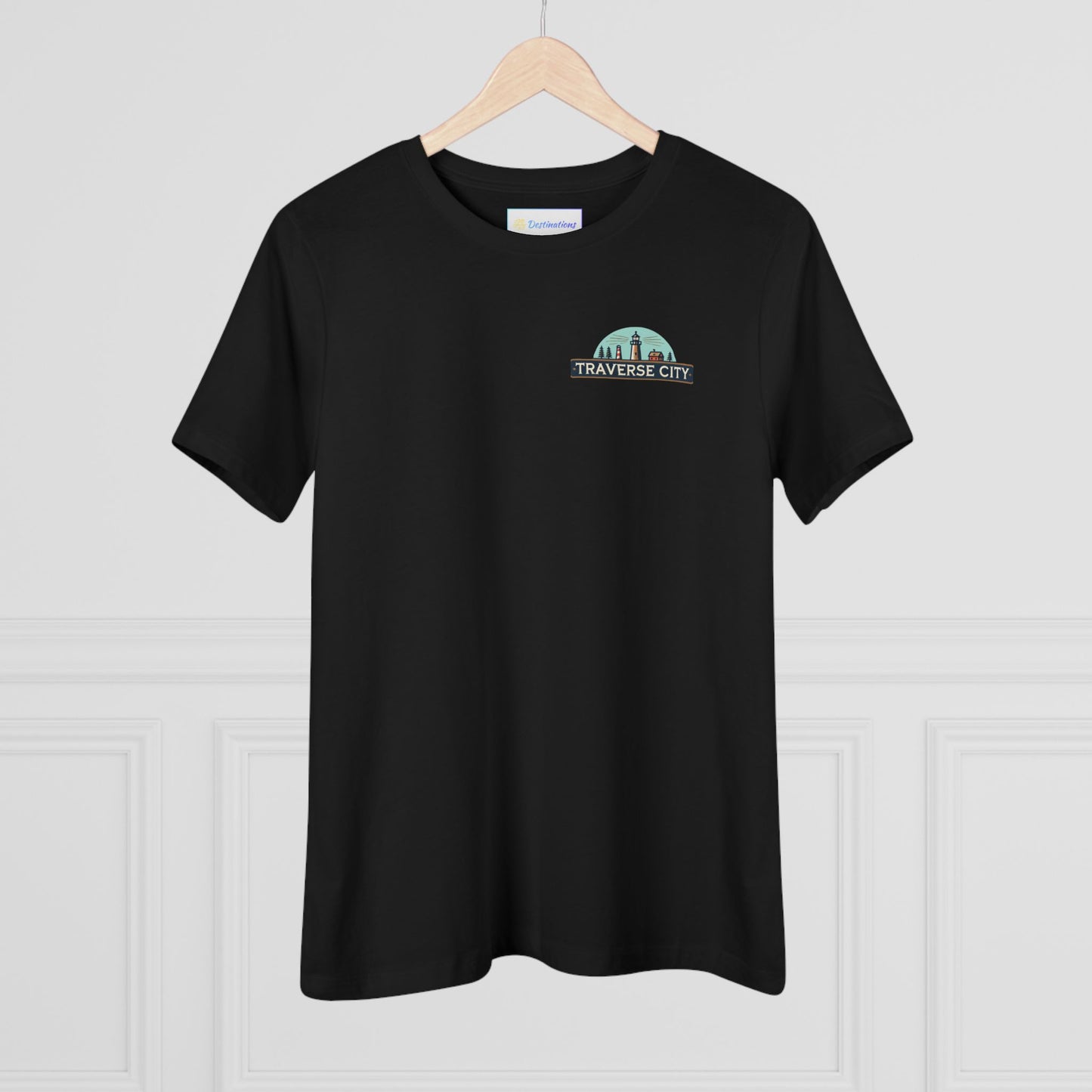 Vintage Traverse City Women's Cotton Tee