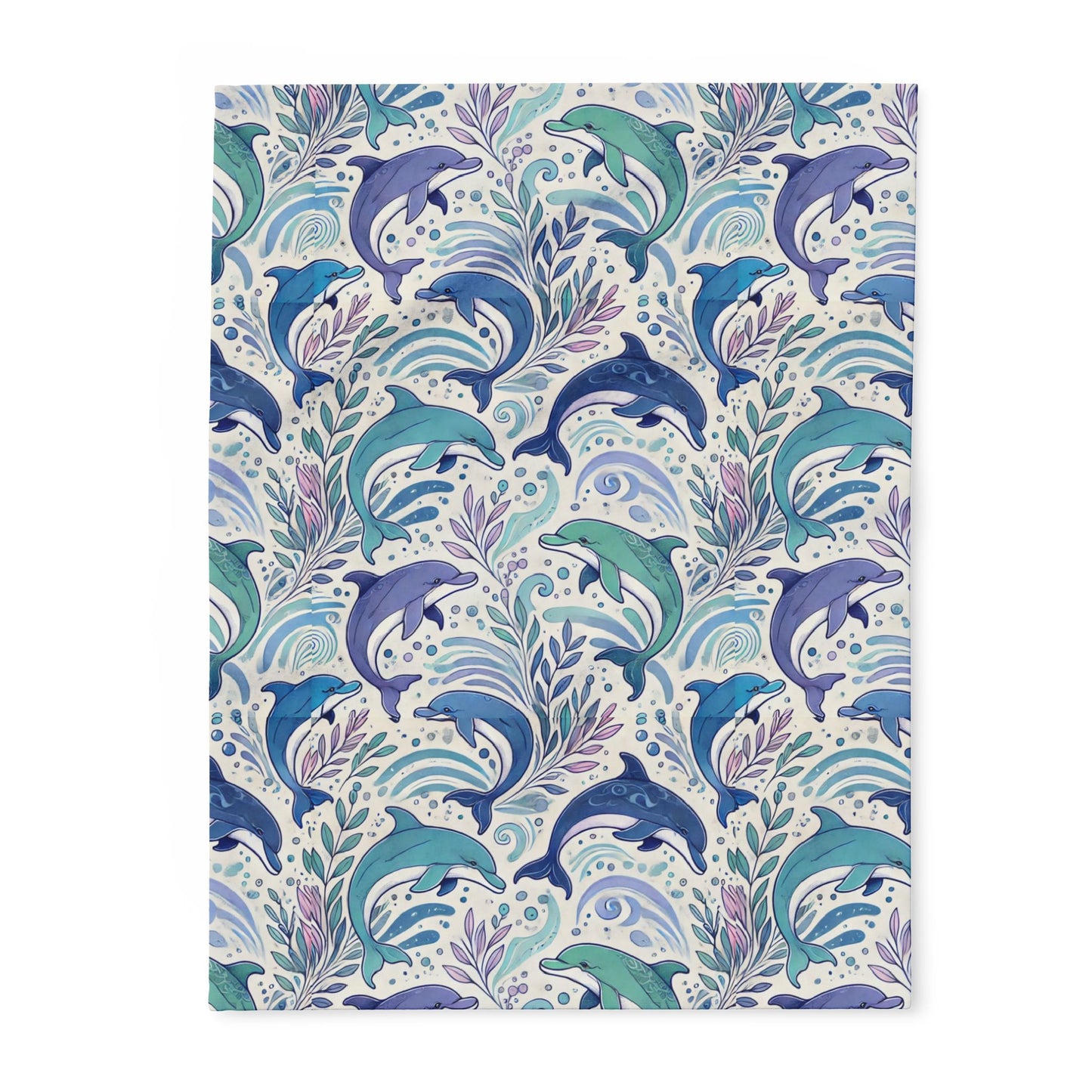 Dolphins Arctic Fleece Blanket