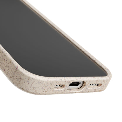 Red Hearts Print MagSafe Biodegradable Phone Case