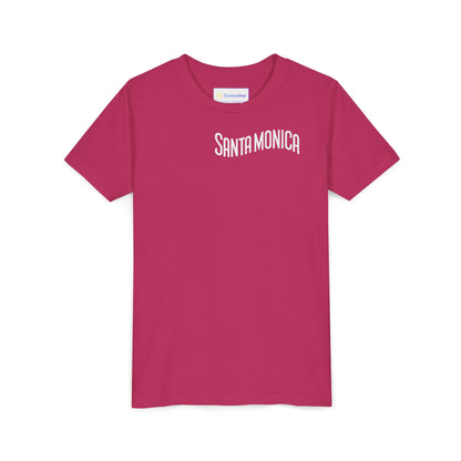 Vibrant Santa Monica Youth Short Sleeve Tee