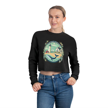 Vintage Martha's Vineyard Women's Cropped Sweatshirt