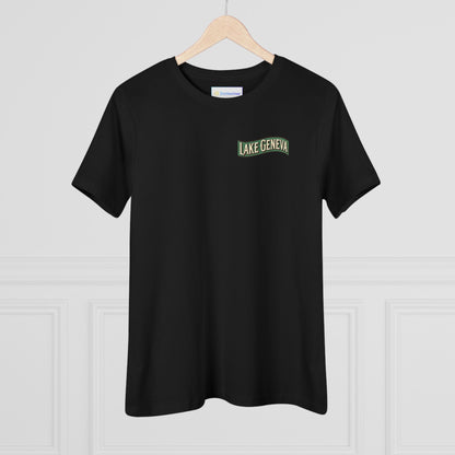 Retro Lake Geneva Women's Cotton Tee