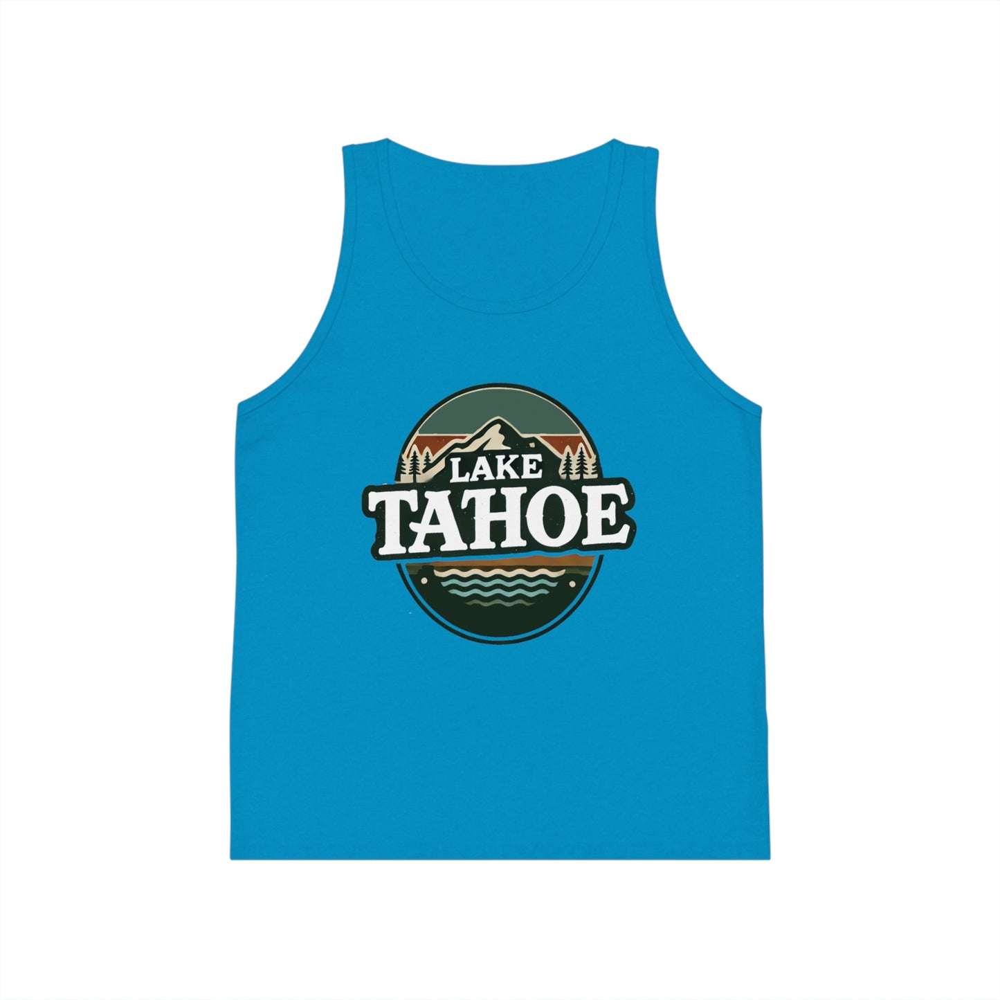 Vintage Lake Tahoe Unisex Kids Jersey Tank Top