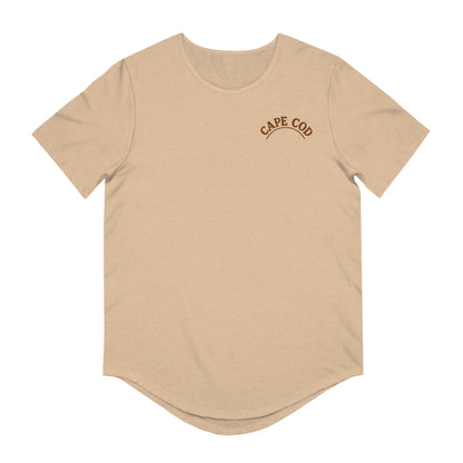 Rustic Cape Cod Men's Jersey Curved Hem Tee